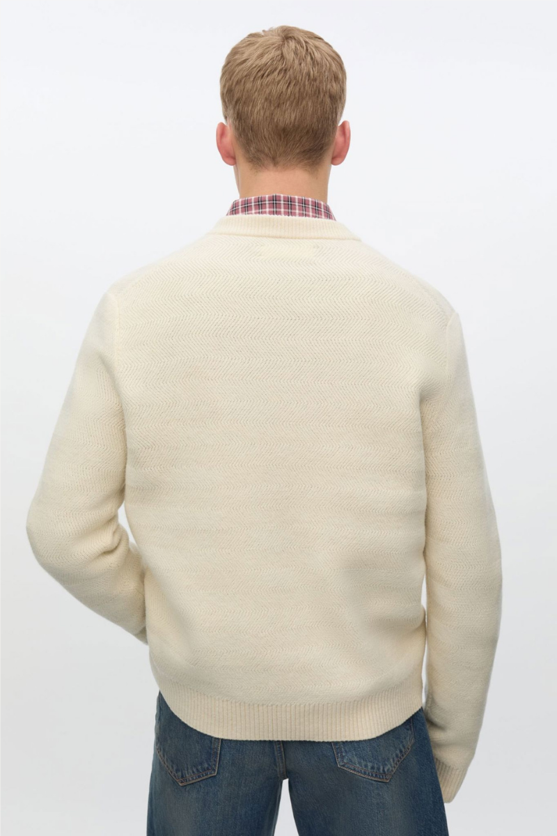 SAJONES SWEATER 15010 CLEAR CREAM