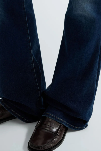 JEANS BOOTCUT FLARE FIT JOELLA DARK BLUE