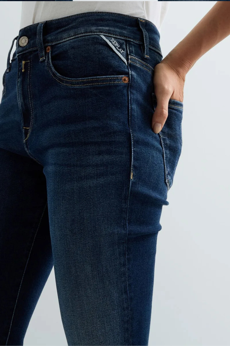 JEANS BOOTCUT FLARE FIT JOELLA DARK BLUE