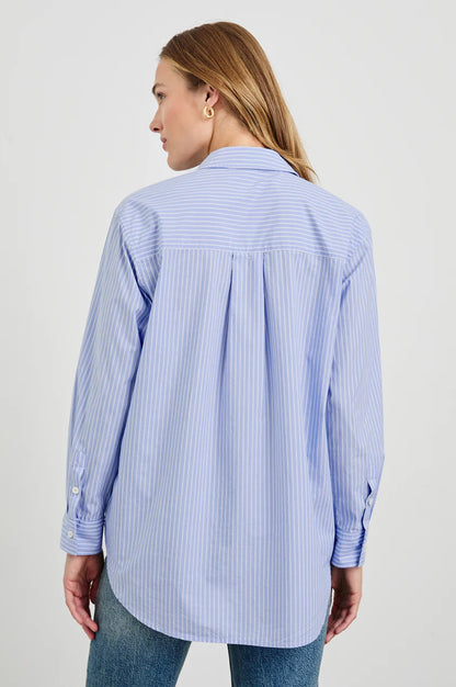 ELSA SHIRT OXFORD WHITE STRIPE
