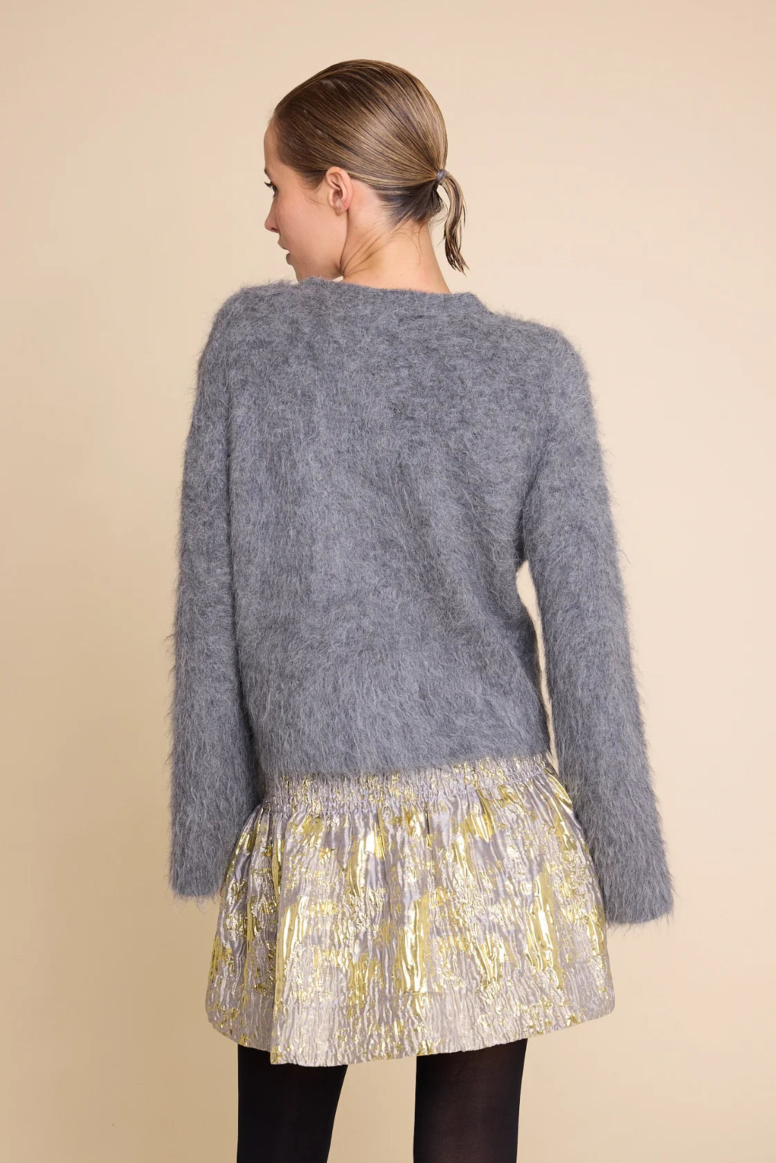 ELSA CARDIGAN ANTRACITE