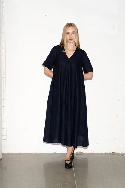 EVA 25 DRESS BLUE