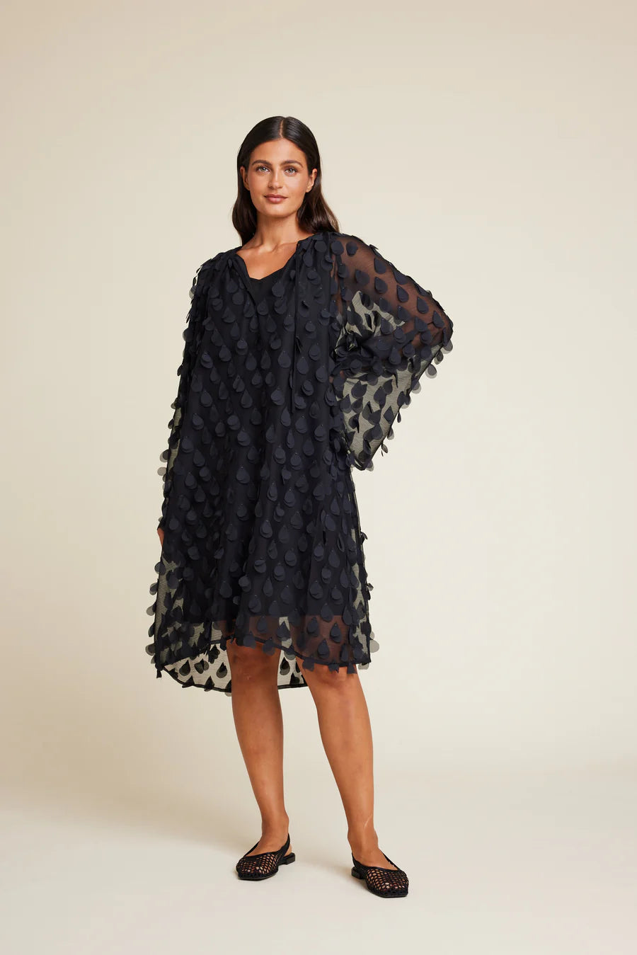 GRACE LONG DRESS BLACK