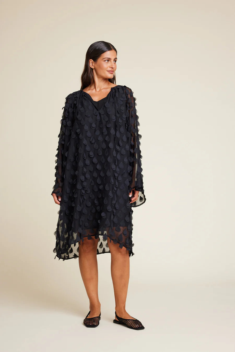 GRACE LONG DRESS BLACK