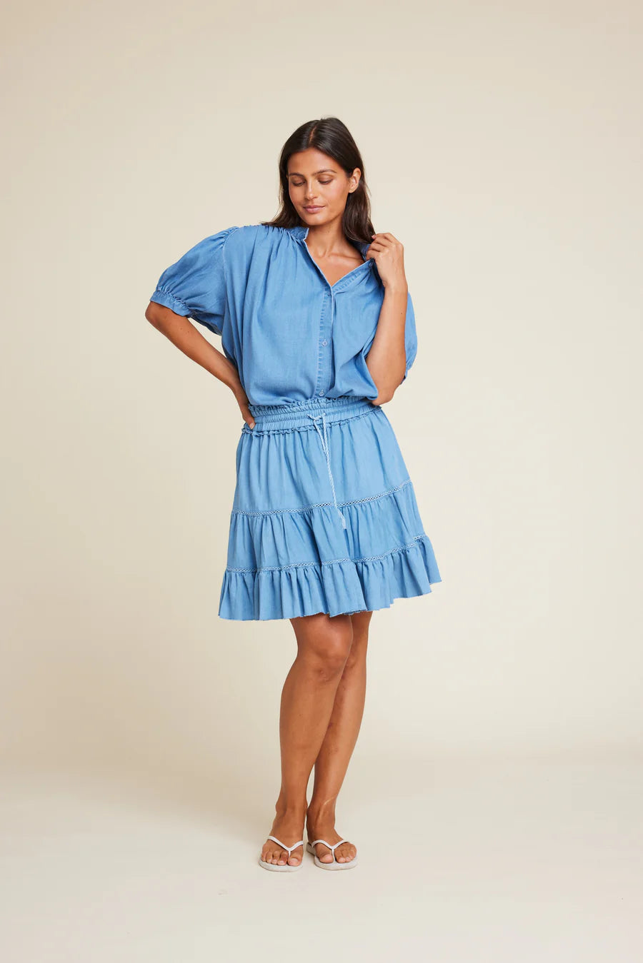 HUTTON TENCEL SKIRT