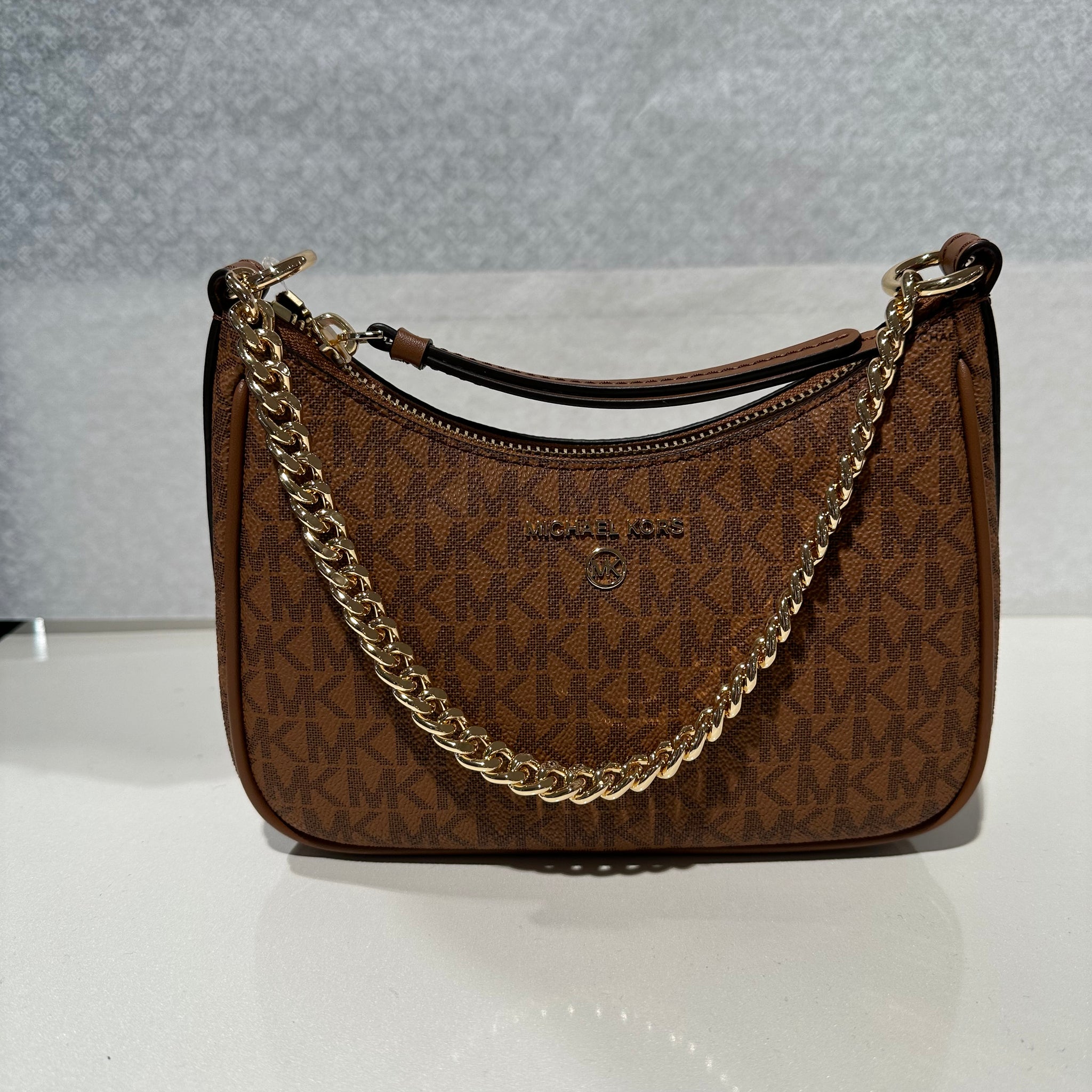 JET SET CHARM VESKE BRUN
