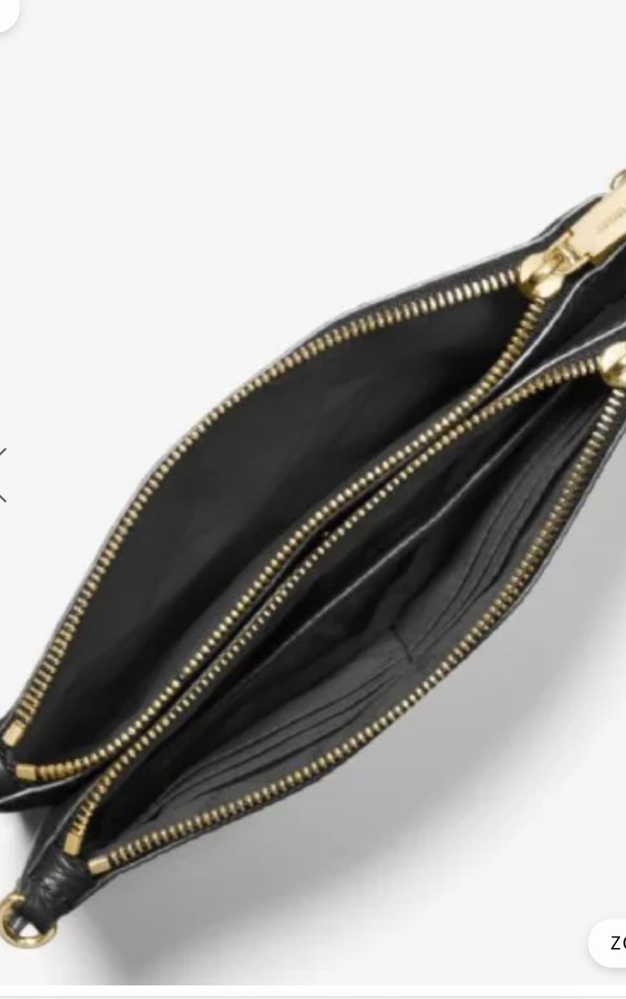 LADIES DOUBLE POUCH VESKE SORT