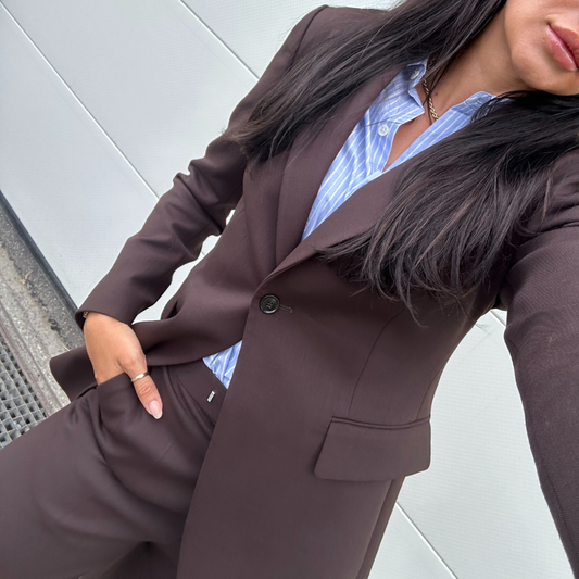 NARINA BLAZER COFFEE