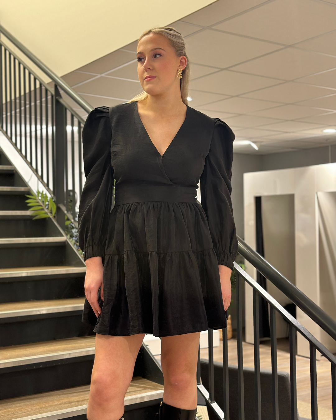 KARLA DRESS BLACK
