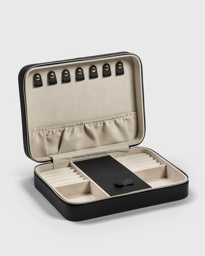 JEWELRY CASE LARGE BLACK