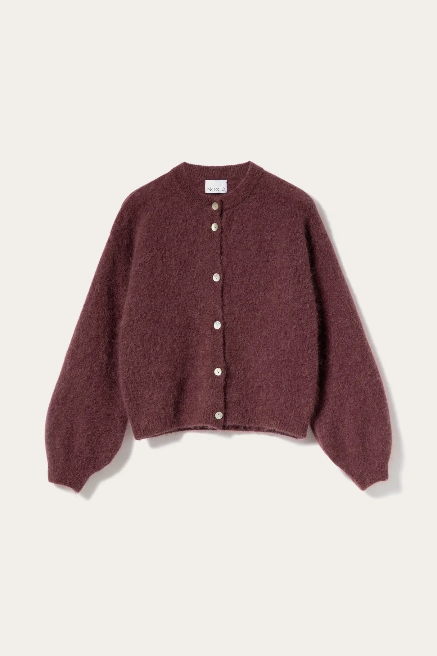 KAE KNIT CARDIGAN RUST