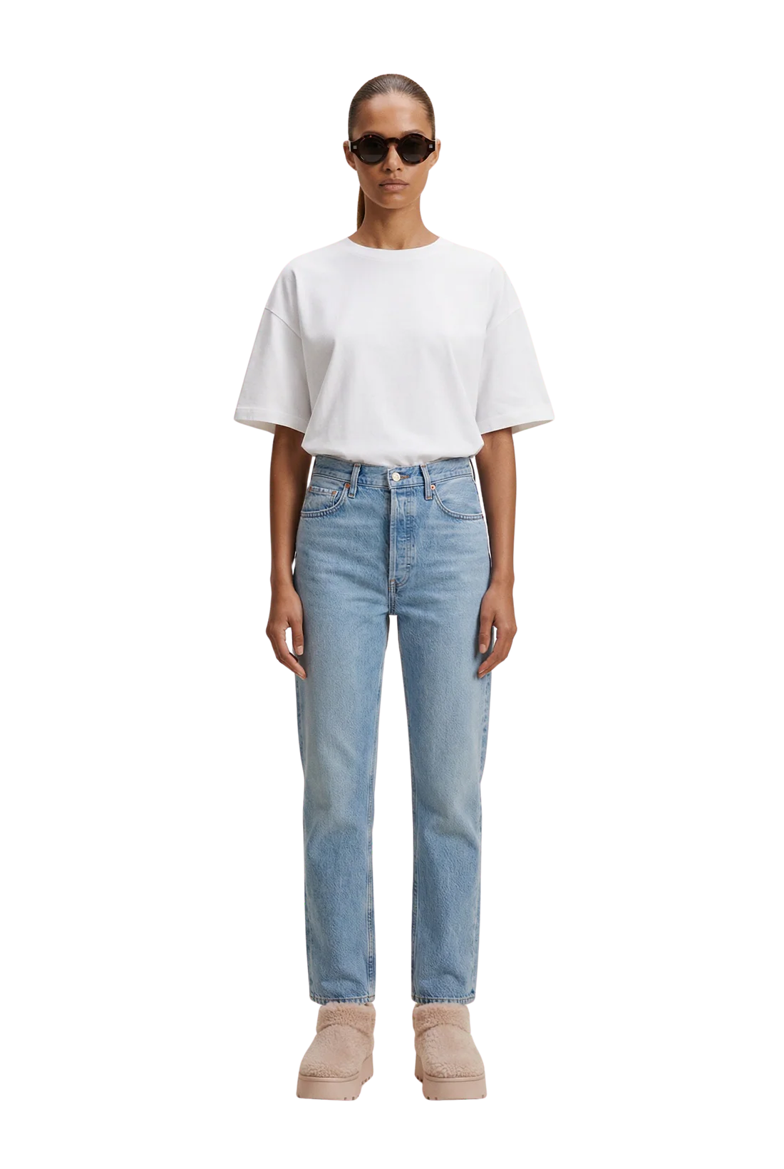 KELLY SHORT BOXY T-SHIRT WHITE