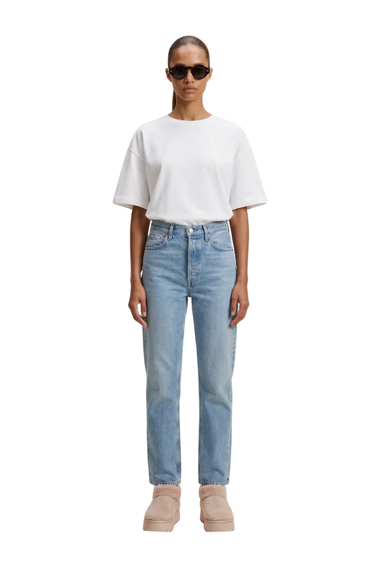 KELLY SHORT BOXY T-SHIRT WHITE