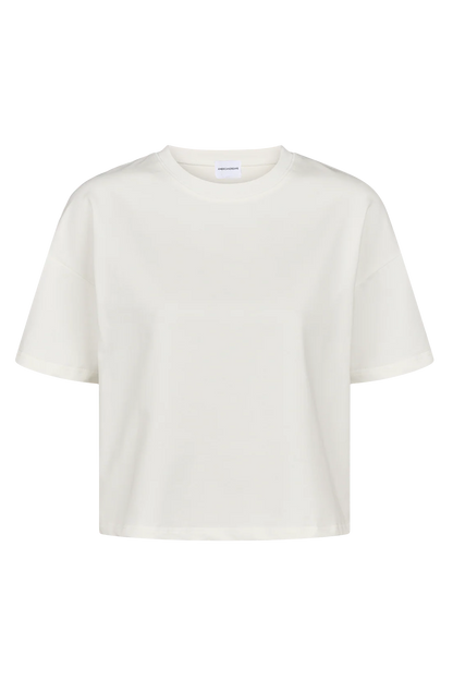 KELLY SHORT BOXY T-SHIRT WHITE