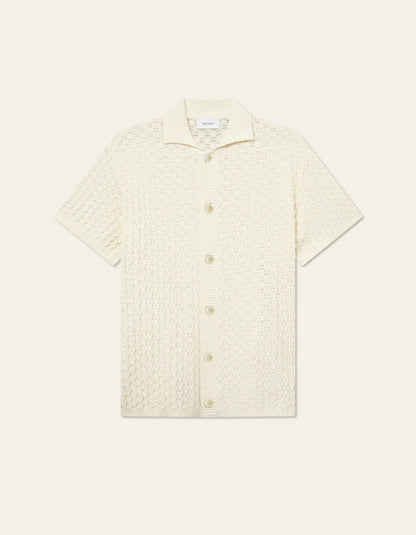 GESPERTUS SS KNIT SHIRT IVORY