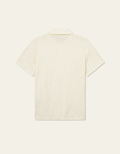 GESPERTUS SS KNIT SHIRT IVORY