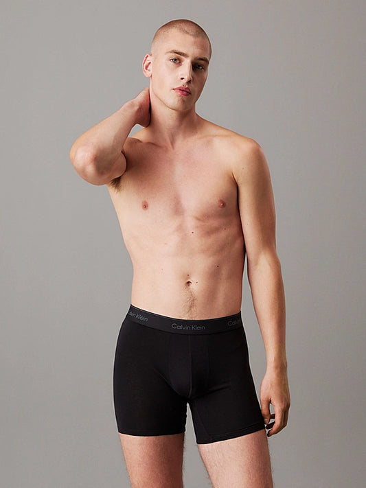 BOXER BRIEF 3PK BLACK / GLACIER / BLUE BELL