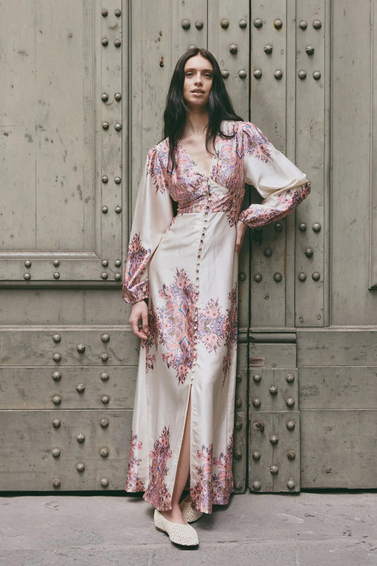LILITH MAXI DRESS DRUSELLA PRINT
