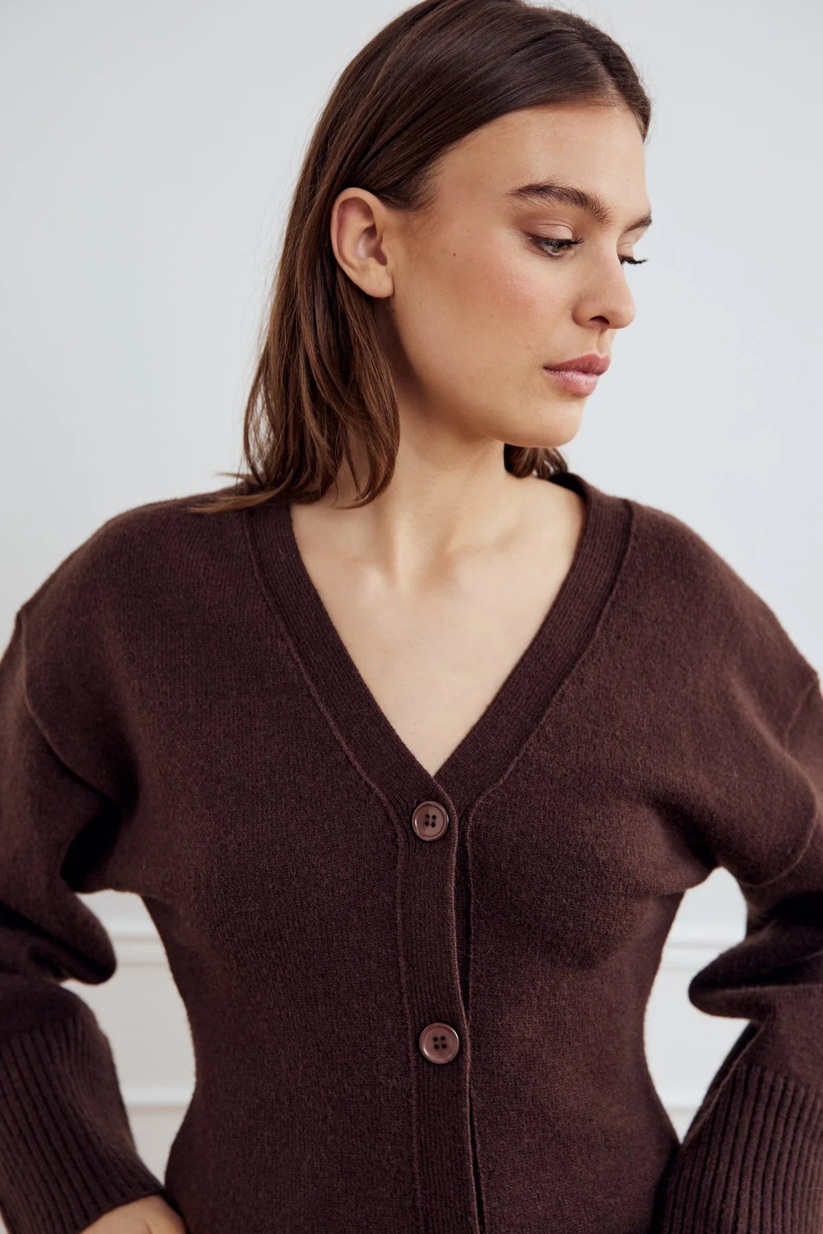 LENYX KNIT CHOKOLATE