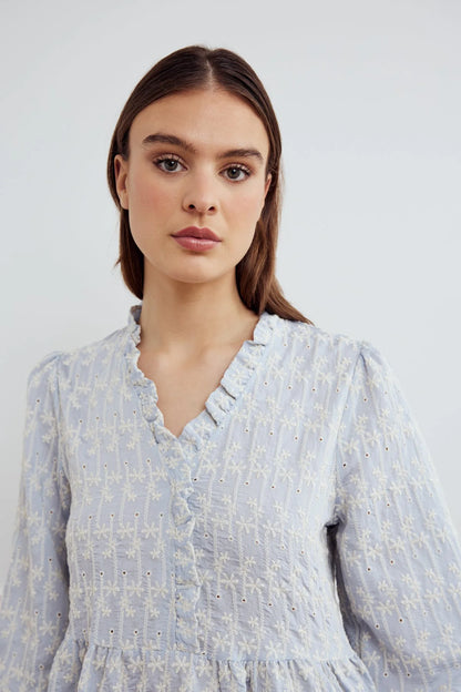 MATTI BLOUSE AIR BLUE