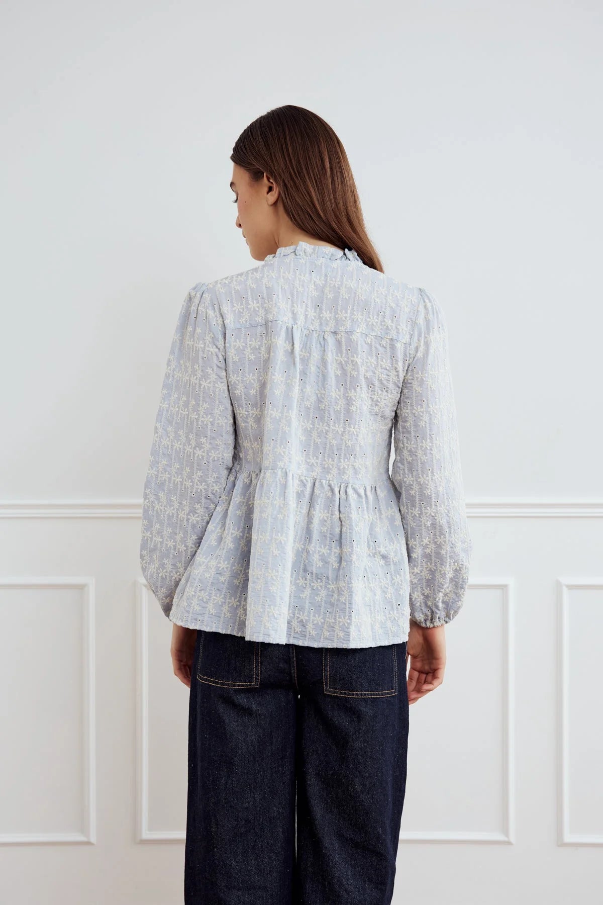 MATTI BLOUSE AIR BLUE