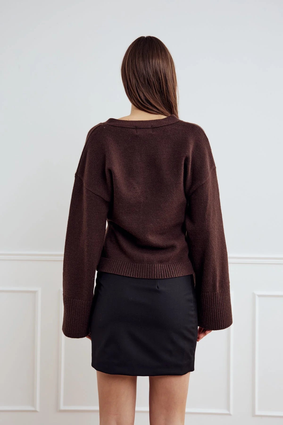 LENYX KNIT CHOKOLATE