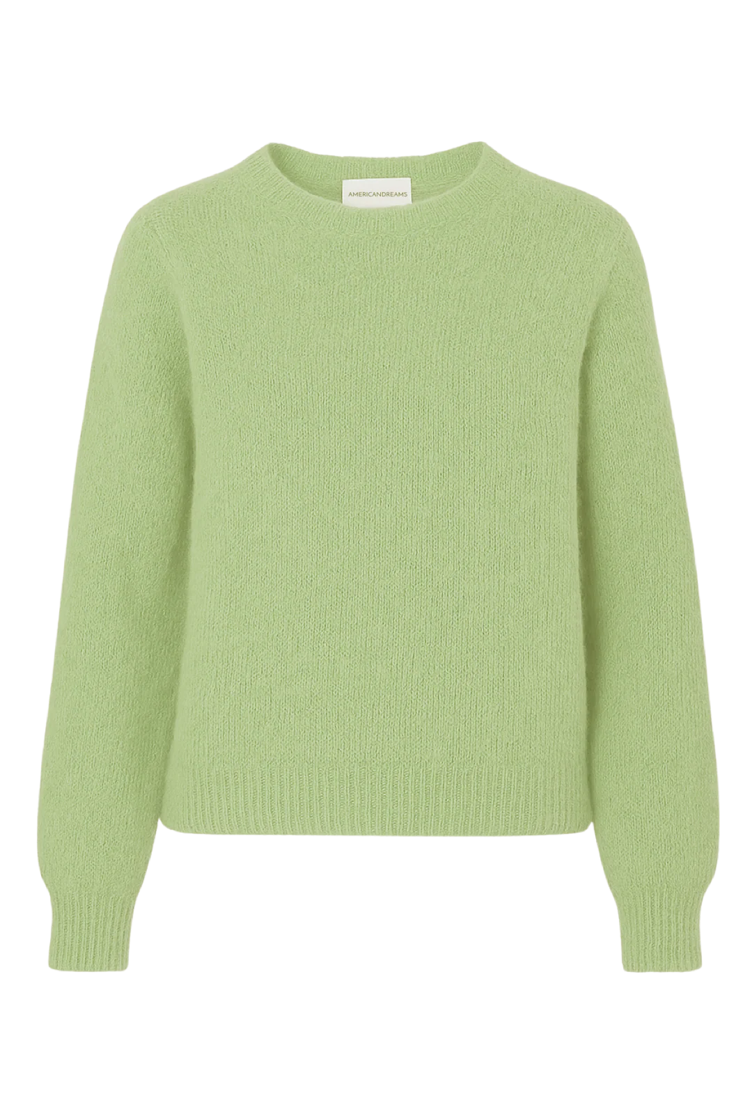 LIANA ROUND NECK PULLOVER TEA GREEEN