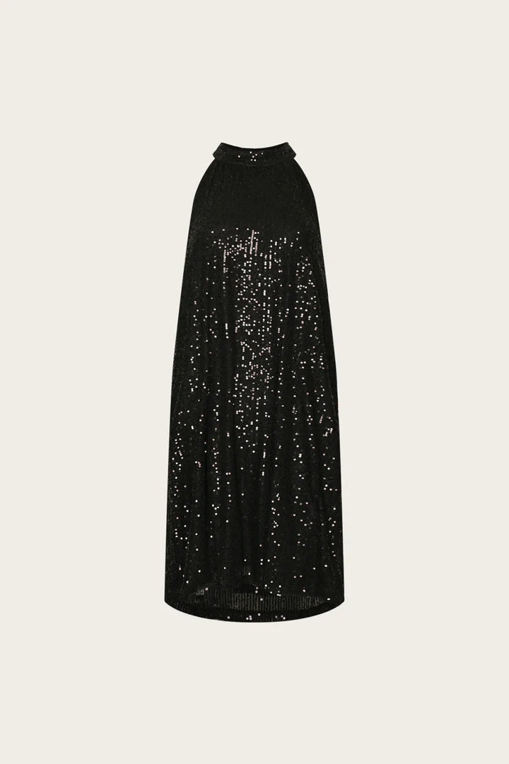 LUVENA DRESS BLACK