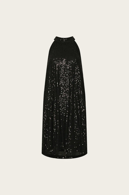 LUVENA DRESS BLACK