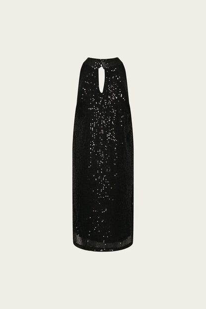 LUVENA DRESS BLACK