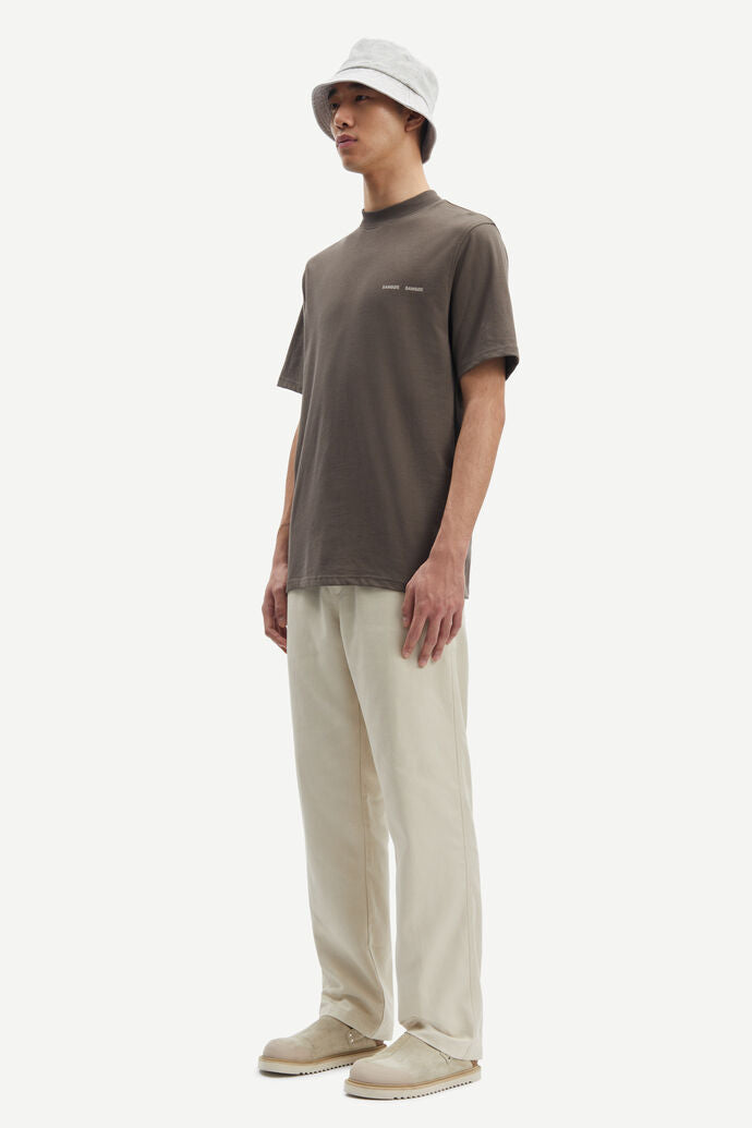 NORSBRO T-SKJORTE BRUN