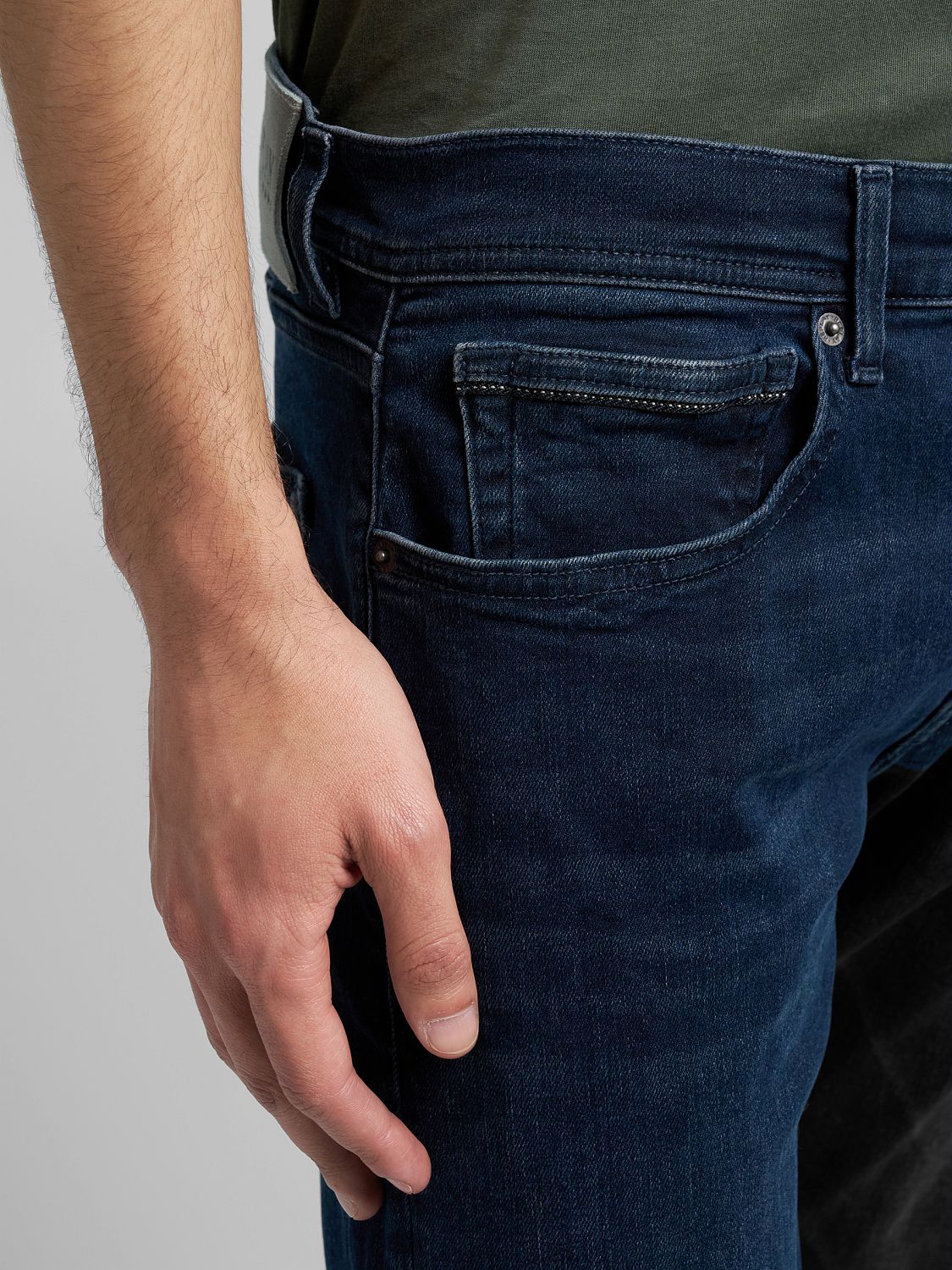 GROVER STRAIGHT-FIT JEANS DARK BLUE