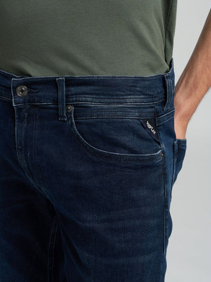 GROVER STRAIGHT-FIT JEANS DARK BLUE