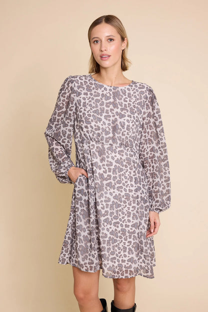 MILLER SHORT LEO DRESS