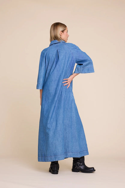 MOMO DENIM DRESS