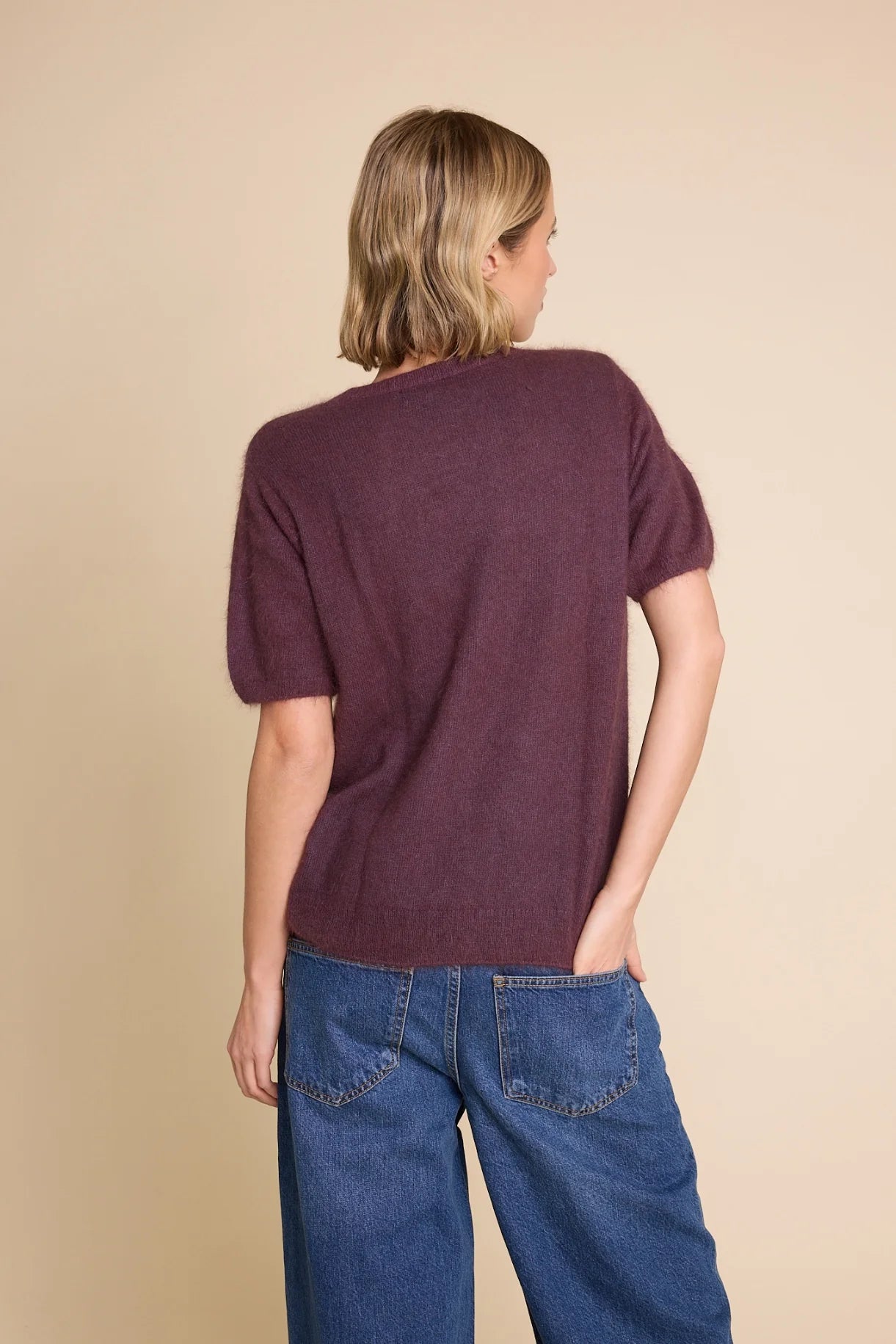 MONROE 24 KNITTED T-SHIRT PORT
