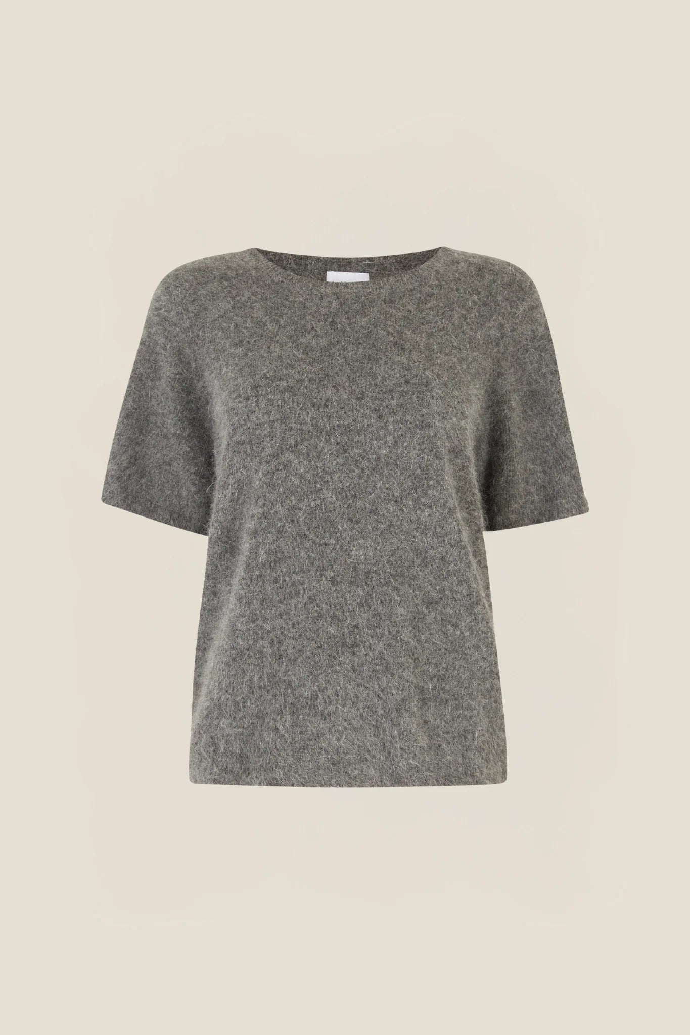 MONROE 24 KNITTED T-SHIRT ANTRACITE