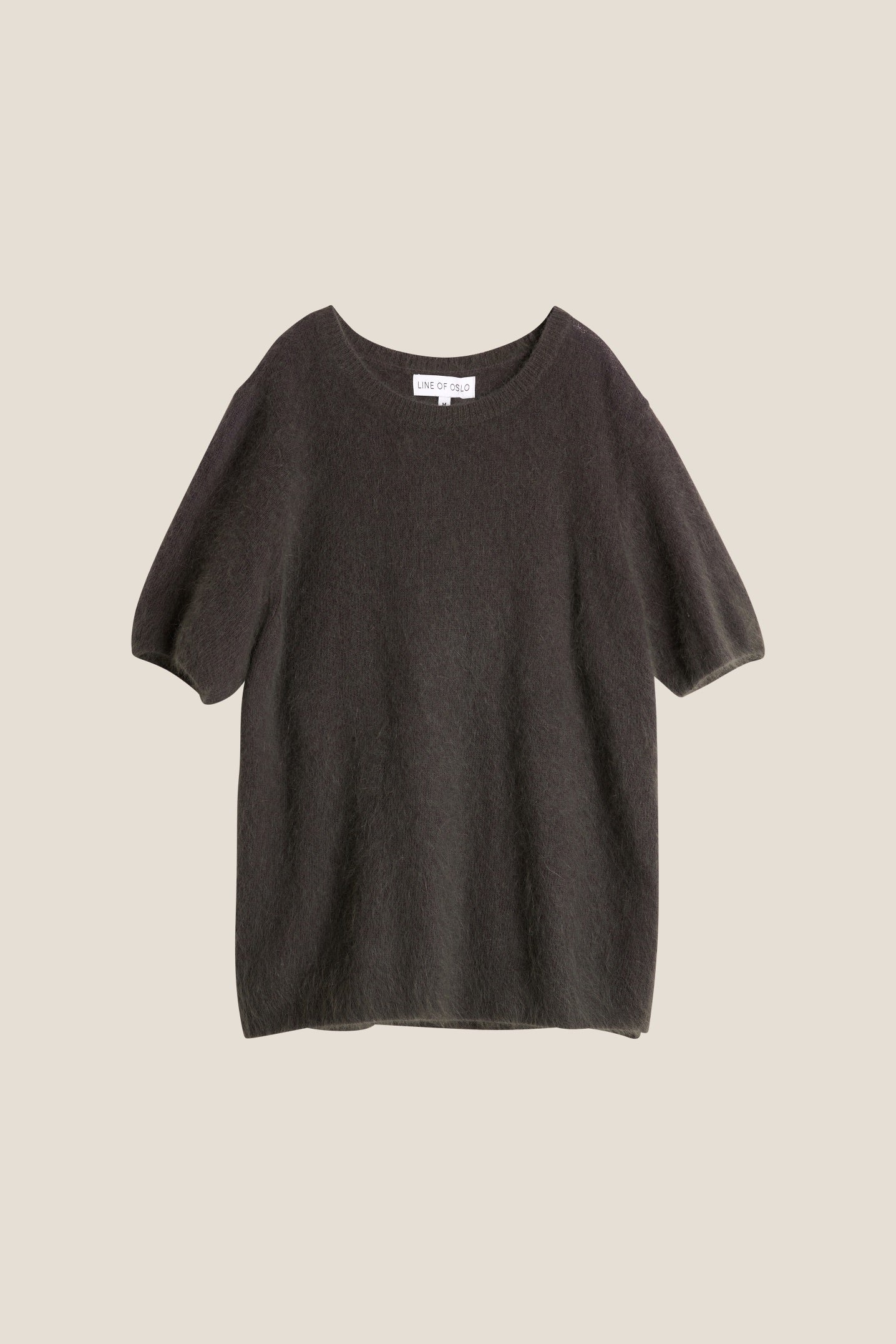 MONROE 24 KNITTED T-SHIRT BROWN