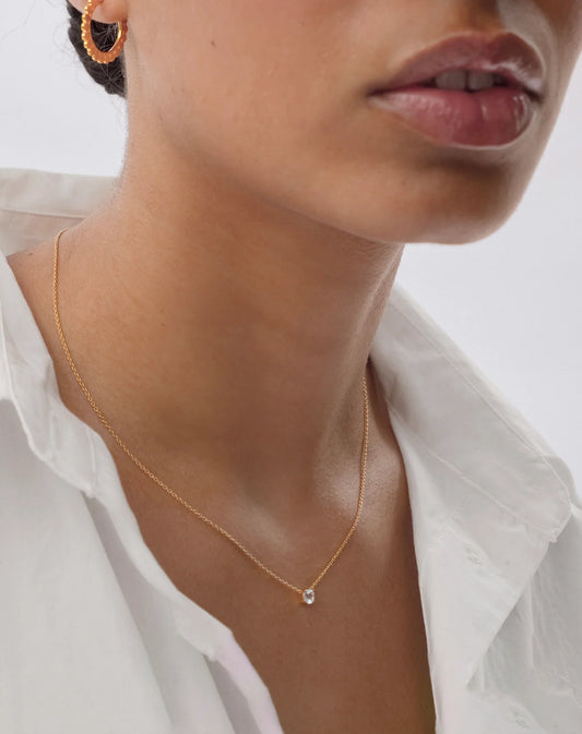 MINIMALISTICA SOLO NOVA NECKLACE GOLD