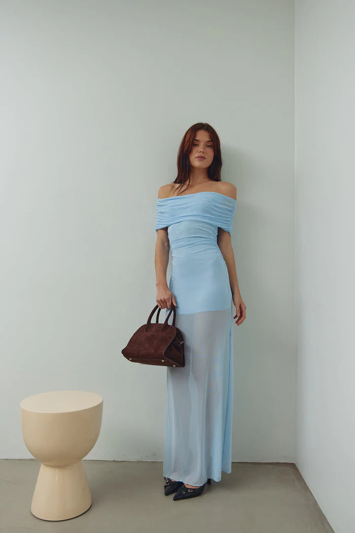 MELANI DRESS AIR BLUE