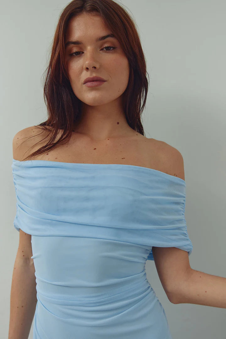 MELANI DRESS AIR BLUE