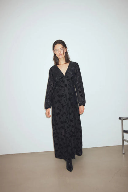 LILLITH MAXI DRESS BLACK