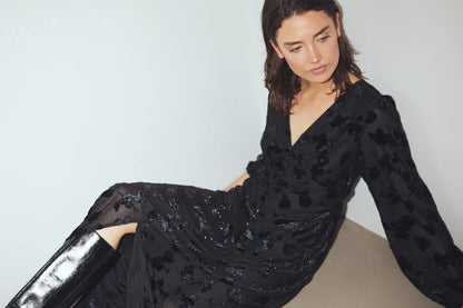LILLITH MAXI DRESS BLACK