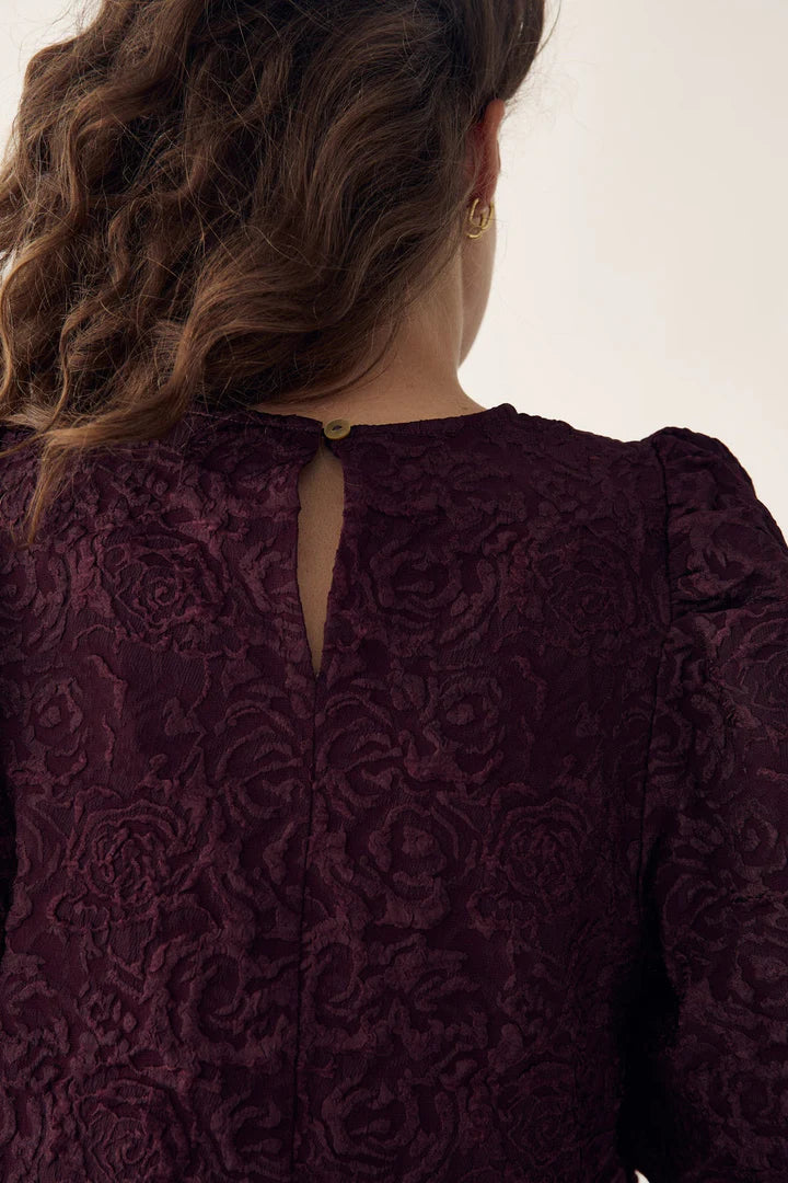 N-SHELLY BLOUSE WINETASTING