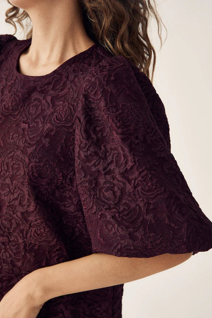 N-SHELLY BLOUSE WINETASTING