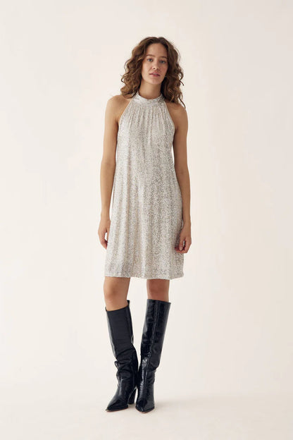 LUVENA DRESS SILVER