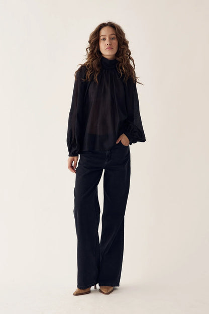 LORIS BLOUSE BLACK