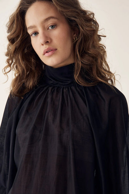 LORIS BLOUSE BLACK