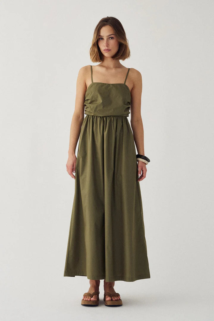 MALIKA DRESS LAUREL OAK