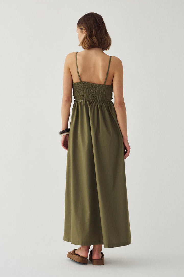 MALIKA DRESS LAUREL OAK